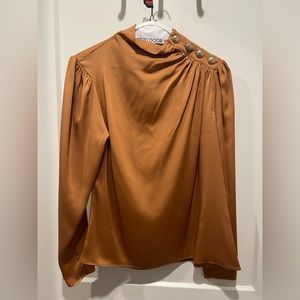 INTERMIX Monica Drakes Silk blouse SIZE 2 /SMALL